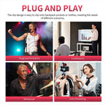 Sistema monitoraggio wireless in-ear XTUGA J02S 2.4G