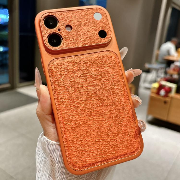 Si trasforma in una custodia magnetica per telefono con ampia finestra e texture litchi da 17 pollici., For iPhone 16 Pro, For iPhone 16 Plus, For iPhone 16, For iPhone 15 Pro Max