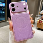 Si trasforma in una custodia magnetica per telefono con ampia finestra e texture litchi da 17 pollici., For iPhone 16 Pro, For iPhone 16 Plus, For iPhone 16, For iPhone 15 Pro Max