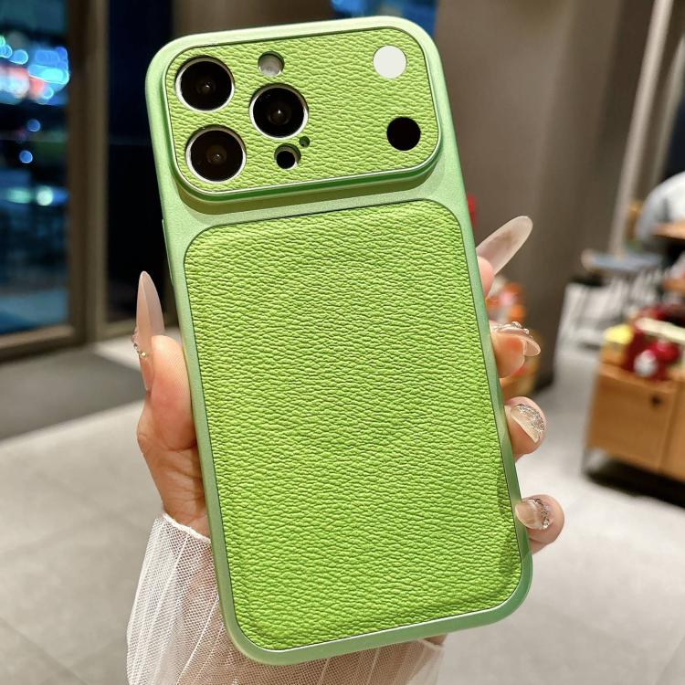 Si trasforma in una custodia magnetica per telefono con ampia finestra e texture litchi da 17 pollici., For iPhone 16 Pro, For iPhone 16 Plus, For iPhone 16, For iPhone 15 Pro Max