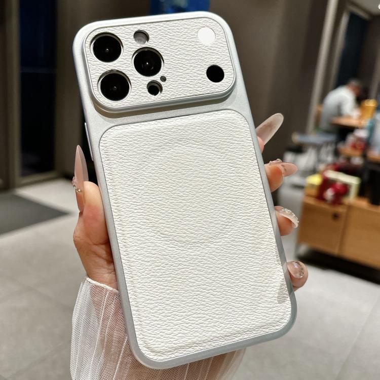 Si trasforma in una custodia magnetica per telefono con ampia finestra e texture litchi da 17 pollici., For iPhone 16 Pro, For iPhone 16 Plus, For iPhone 16, For iPhone 15 Pro Max
