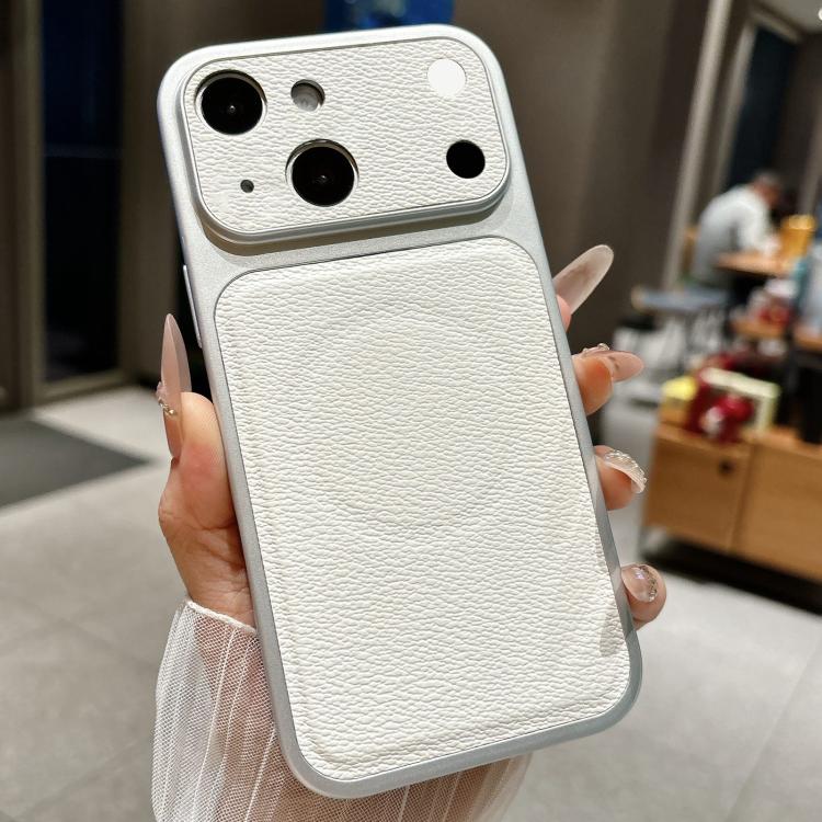 Si trasforma in una custodia magnetica per telefono con ampia finestra e texture litchi da 17 pollici., For iPhone 15 Pro, For iPhone 15, For iPhone 14, For iPhone 14 Pro