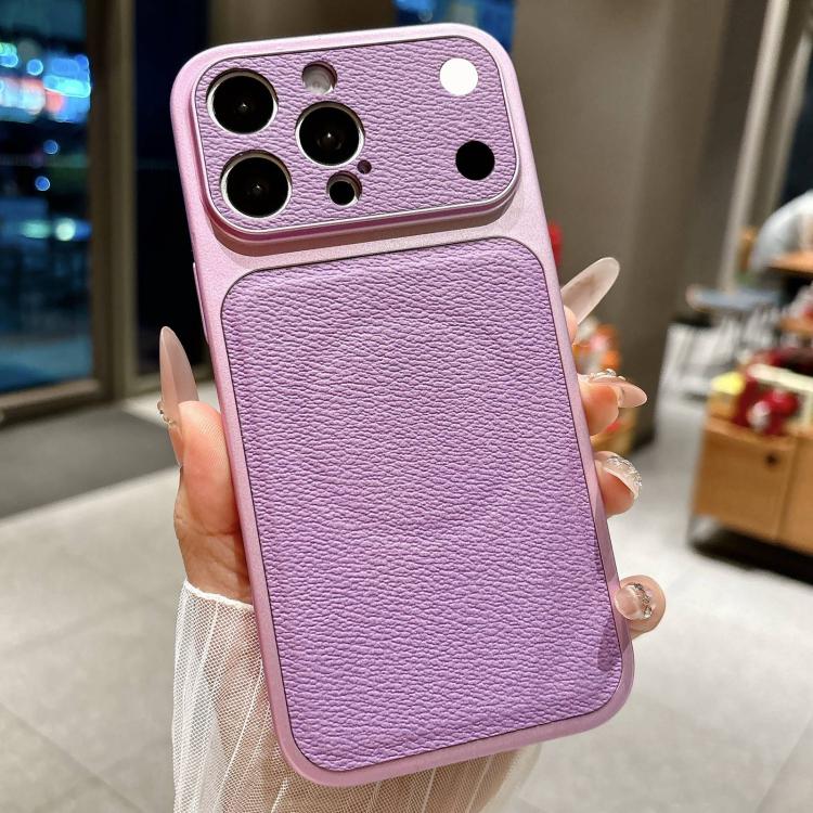 Si trasforma in una custodia magnetica per telefono con ampia finestra e texture litchi da 17 pollici., For iPhone 15 Pro, For iPhone 15, For iPhone 14, For iPhone 14 Pro