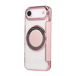 Custodia per telefono ultra sottile in ecopelle con placcatura magnetica, For iPhone Air, For iPhone 16e, For iPhone 16 Pro Max