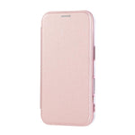 Custodia per telefono ultra sottile in ecopelle con placcatura magnetica, For iPhone 16 Pro, For iPhone 16 Plus, For iPhone 16
