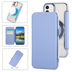 Custodia per telefono ultra sottile in ecopelle con placcatura magnetica, For iPhone 12 / 12 Pro, For iPhone 12 Pro Max