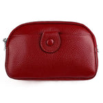 Borsa a tracolla da donna capiente in vera pelle.