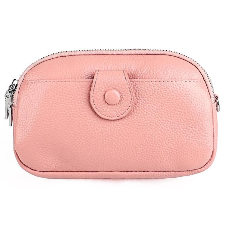 Borsa a tracolla da donna capiente in vera pelle.