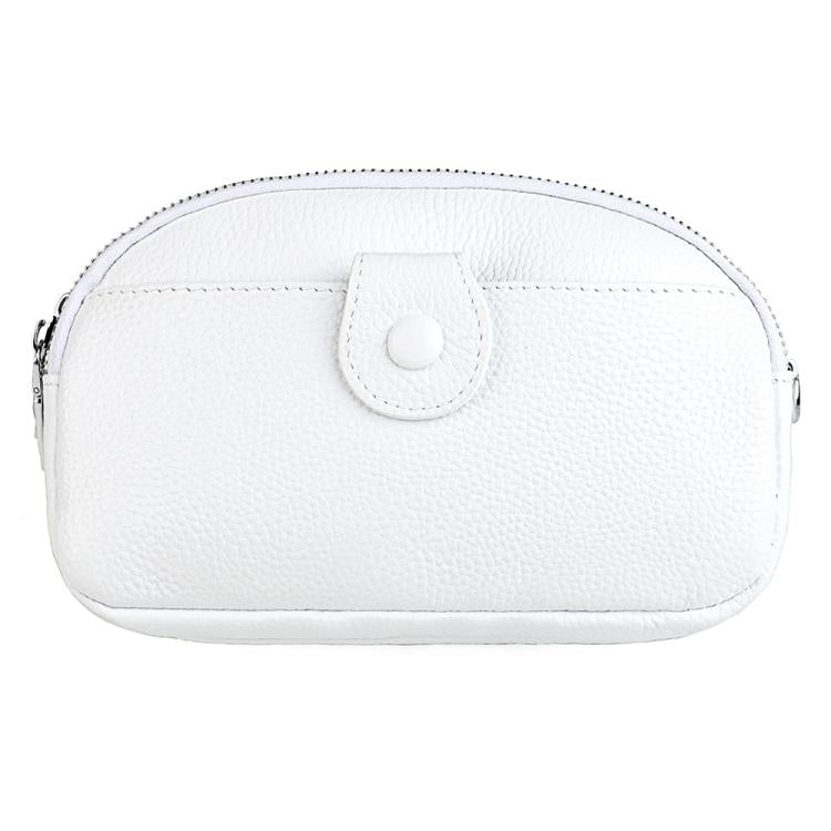 Borsa a tracolla da donna capiente in vera pelle.