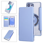 Custodia per telefono ultra sottile in ecopelle con placcatura magnetica, For Samsung Galaxy S25 / S24 5G, For Samsung Galaxy S25+ / S24+ 5G, For Samsung Galaxy S25 Ultra 5G