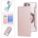 Custodia per telefono ultra sottile in ecopelle con placcatura magnetica, For Samsung Galaxy S24 Ultra 5G, For Samsung Galaxy S23 Ultra 5G, For Samsung Galaxy S23+ 5G