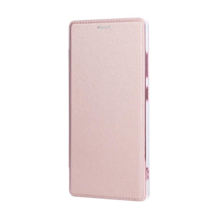 Custodia per telefono ultra sottile in ecopelle con placcatura magnetica, For Samsung Galaxy S24 Ultra 5G, For Samsung Galaxy S23 Ultra 5G, For Samsung Galaxy S23+ 5G