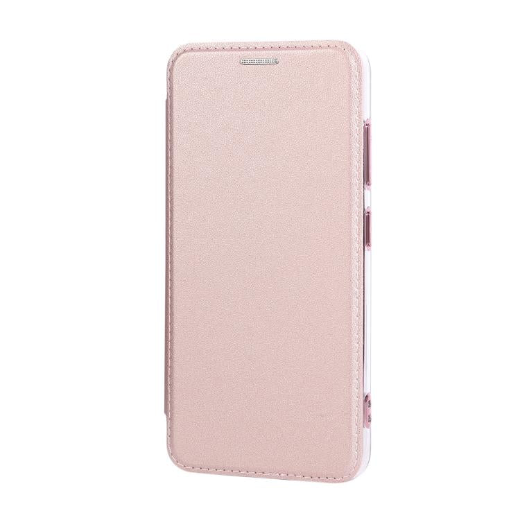Custodia per telefono ultra sottile in ecopelle con placcatura magnetica, For Samsung Galaxy S23 5G, For Samsung Galaxy S22 Ultra 5G, For Samsung Galaxy S22+ 5G