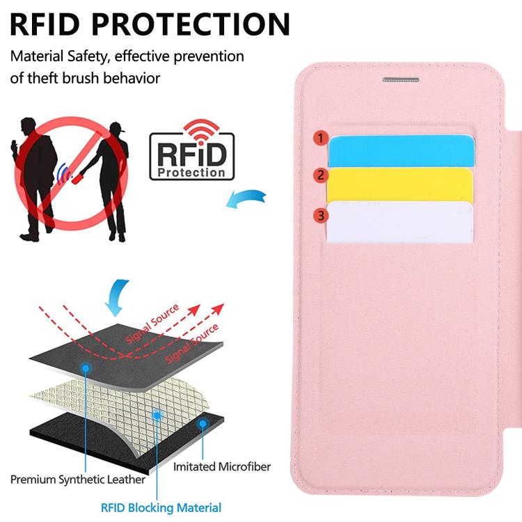 Custodia per telefono ultra sottile in ecopelle con placcatura magnetica, For Samsung Galaxy S22 5G