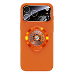 Custodia magnetica con giroscopio e finestra per fotocamera del PC Glaze, supporto girevole., For iPhone 17 Pro Max, For iPhone 17 Pro, For iPhone 17