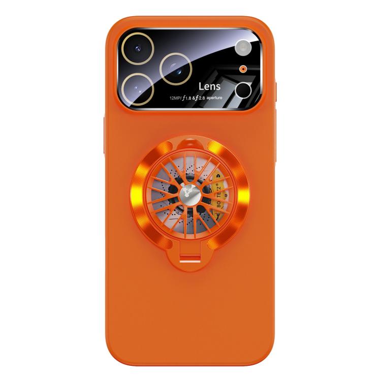 Custodia magnetica con giroscopio e finestra per fotocamera del PC Glaze, supporto girevole., For iPhone 17 Pro Max, For iPhone 17 Pro, For iPhone 17