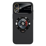 Custodia magnetica con giroscopio e finestra per fotocamera del PC Glaze, supporto girevole., For iPhone 17 Pro Max, For iPhone 17 Pro, For iPhone 17