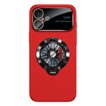 Custodia magnetica con giroscopio e finestra per fotocamera del PC Glaze, supporto girevole., For iPhone 17 Pro Max, For iPhone 17 Pro, For iPhone 17