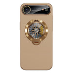 Custodia magnetica con giroscopio e finestra per fotocamera del PC Glaze, supporto girevole., For iPhone Air, For iPhone 16 Pro Max, For iPhone 16 Pro