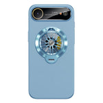 Custodia magnetica con giroscopio e finestra per fotocamera del PC Glaze, supporto girevole., For iPhone Air, For iPhone 16 Pro Max, For iPhone 16 Pro