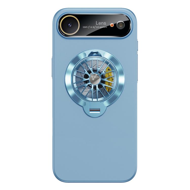 Custodia magnetica con giroscopio e finestra per fotocamera del PC Glaze, supporto girevole., For iPhone Air, For iPhone 16 Pro Max, For iPhone 16 Pro