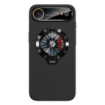 Custodia magnetica con giroscopio e finestra per fotocamera del PC Glaze, supporto girevole., For iPhone Air, For iPhone 16 Pro Max, For iPhone 16 Pro