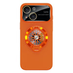 Custodia magnetica con giroscopio e finestra per fotocamera del PC Glaze, supporto girevole., For iPhone 14 Plus, For iPhone 14, For iPhone 14 Pro