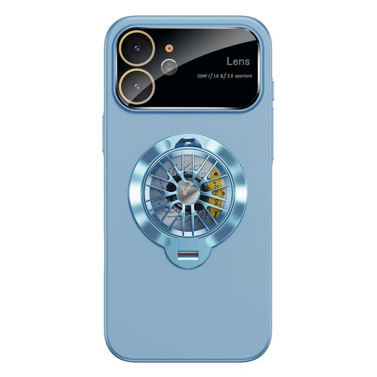 Custodia magnetica con giroscopio e finestra per fotocamera del PC Glaze, supporto girevole., For iPhone 12 Pro, For iPhone 11 Pro Max, For iPhone 11