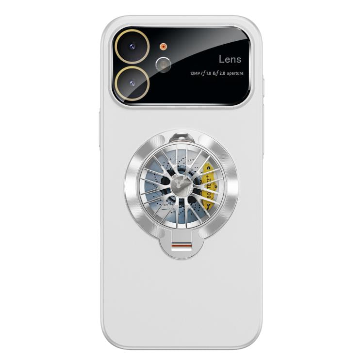 Custodia magnetica con giroscopio e finestra per fotocamera del PC Glaze, supporto girevole., For iPhone 12 Pro, For iPhone 11 Pro Max, For iPhone 11