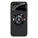 Custodia magnetica con giroscopio e finestra per fotocamera del PC Glaze, supporto girevole., For iPhone 13, For iPhone 12, For iPhone 12 Pro Max