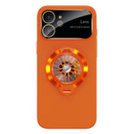 Custodia magnetica con giroscopio e finestra per fotocamera del PC Glaze, supporto girevole., For iPhone 13, For iPhone 12, For iPhone 12 Pro Max