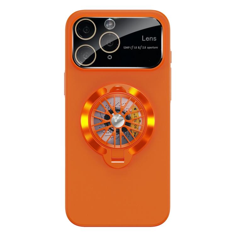 Custodia magnetica con giroscopio e finestra per fotocamera del PC Glaze, supporto girevole., For iPhone 12 Pro, For iPhone 11 Pro Max, For iPhone 11