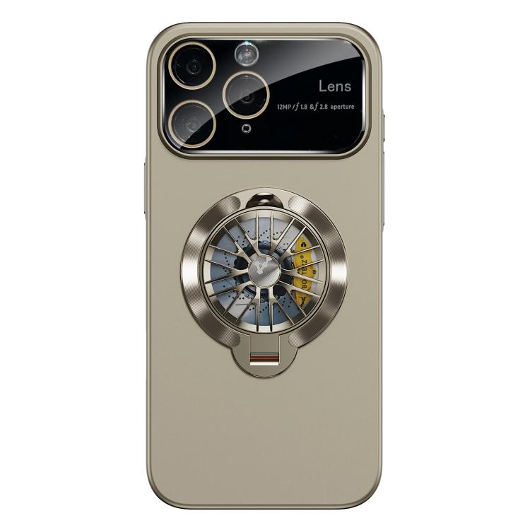 Custodia magnetica con giroscopio e finestra per fotocamera del PC Glaze, supporto girevole., For iPhone 12 Pro, For iPhone 11 Pro Max, For iPhone 11