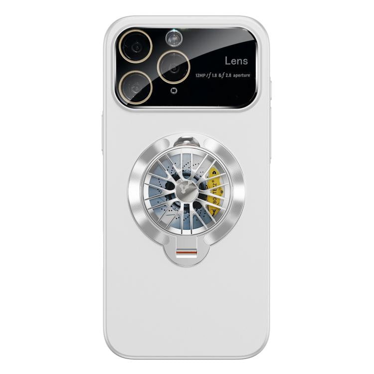 Custodia magnetica con giroscopio e finestra per fotocamera del PC Glaze, supporto girevole., For iPhone 12 Pro, For iPhone 11 Pro Max, For iPhone 11