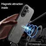 Custodia per telefono in similpelle con retro magnetico, piacevole al tatto., For Samsung Galaxy A57 5G, For Samsung Galaxy A37 5G, For Samsung Galaxy A17 5G