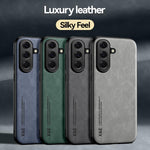 Custodia per telefono in similpelle con retro magnetico, piacevole al tatto., For Samsung Galaxy A57 5G, For Samsung Galaxy A37 5G, For Samsung Galaxy A17 5G