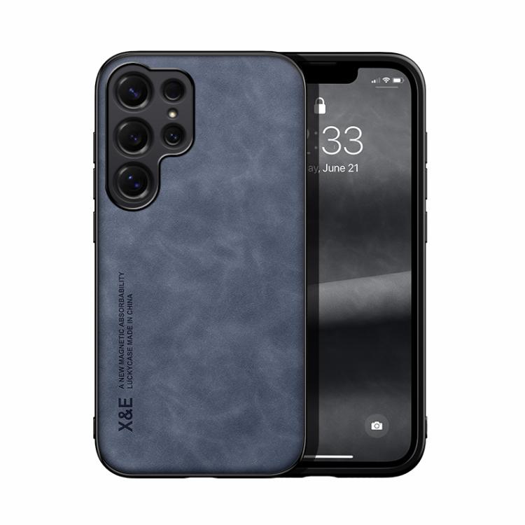 Custodia per telefono in similpelle con retro magnetico, piacevole al tatto., For Samsung Galaxy S26+ 5G, For Samsung Galaxy S26 Ultra 5G, For Samsung Galaxy S26 5G