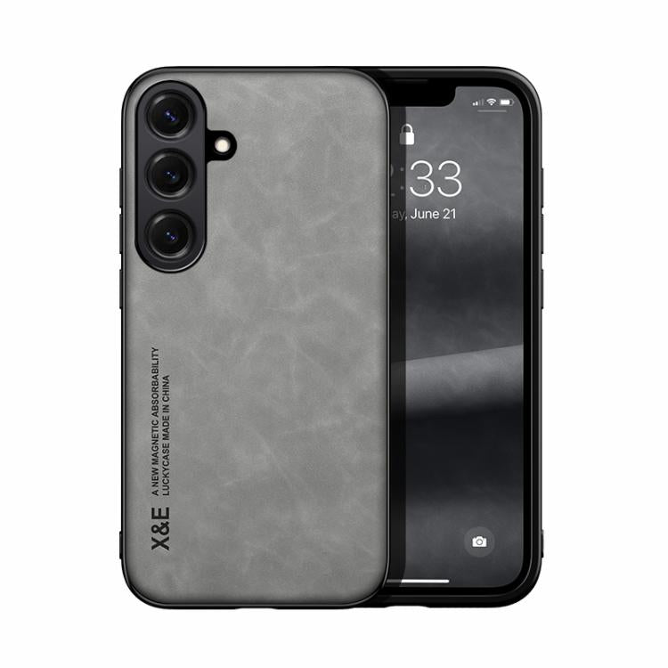 Custodia per telefono in similpelle con retro magnetico, piacevole al tatto., For Samsung Galaxy S26+ 5G, For Samsung Galaxy S26 Ultra 5G, For Samsung Galaxy S26 5G