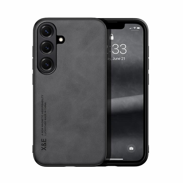 Custodia per telefono in similpelle con retro magnetico, piacevole al tatto., For Samsung Galaxy S26+ 5G, For Samsung Galaxy S26 Ultra 5G, For Samsung Galaxy S26 5G