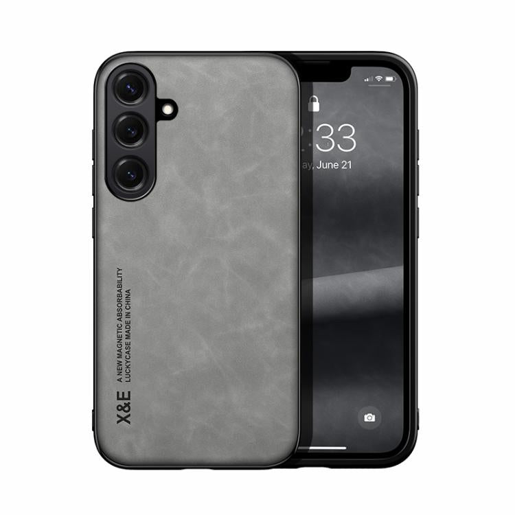Custodia per telefono in similpelle con retro magnetico, piacevole al tatto., For Samsung Galaxy S26+ 5G, For Samsung Galaxy S26 Ultra 5G, For Samsung Galaxy S26 5G