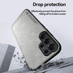 Custodia per telefono in similpelle con retro magnetico, piacevole al tatto., For Samsung Galaxy S26+ 5G, For Samsung Galaxy S26 Ultra 5G, For Samsung Galaxy S26 5G