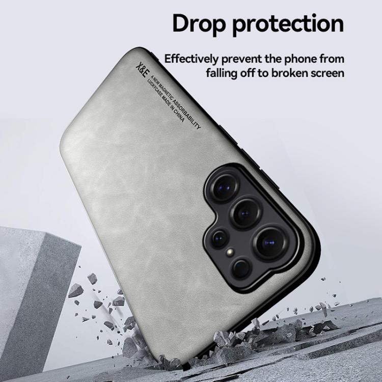 Custodia per telefono in similpelle con retro magnetico, piacevole al tatto., For Samsung Galaxy S26+ 5G, For Samsung Galaxy S26 Ultra 5G, For Samsung Galaxy S26 5G
