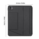 DUX DUCIS Serie DK Tastiera wireless magnetica retroilluminata Custodia per tablet in pelle vegana, For iPad Pro 13 2025 / 2024, For iPad Pro 11 2025 / 2024, For iPad 2025 / 2022, For iPad Air 11 2025 / 2024, For iPad Air 13 2025 / 2024                ...