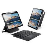 DUX DUCIS Serie DK Tastiera wireless magnetica retroilluminata Custodia per tablet in pelle vegana, For iPad Pro 13 2025 / 2024, For iPad Pro 11 2025 / 2024, For iPad 2025 / 2022, For iPad Air 11 2025 / 2024, For iPad Air 13 2025 / 2024                ...