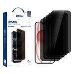 XDcase Confezione da 5 pellicole protettive in vetro temperato anti-spionaggio con stampa serigrafica., For iPhone 17e / 16e, For iPhone 17 Pro Max, For iPhone 17 Pro, For iPhone 17, For iPhone Air, For iPhone 16 Pro Max, For iPhone 16 Pro             ...