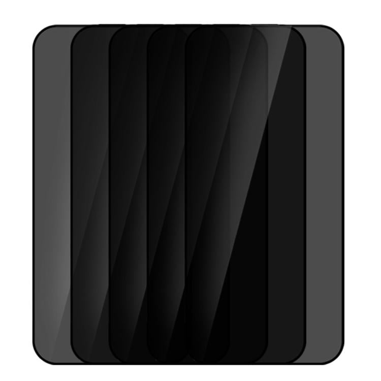 XDcase Confezione da 5 pellicole protettive in vetro temperato anti-spionaggio con stampa serigrafica., For iPhone 17e / 16e, For iPhone 17 Pro Max, For iPhone 17 Pro, For iPhone 17, For iPhone Air, For iPhone 16 Pro Max, For iPhone 16 Pro             ...