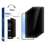 XDcase Confezione da 5 pellicole protettive in vetro temperato anti-spionaggio con stampa serigrafica, compatibili con lo sblocco tramite impronta digitale., For Samsung Galaxy S26+ 5G, For Samsung Galaxy S26 Ultra 5G, For Samsung Galaxy S26 5G        ...