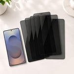 XDcase Confezione da 5 pellicole protettive in vetro temperato anti-spionaggio con stampa serigrafica, compatibili con lo sblocco tramite impronta digitale., For Samsung Galaxy S26+ 5G, For Samsung Galaxy S26 Ultra 5G, For Samsung Galaxy S26 5G        ...