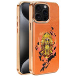 Custodia per telefono in ecopelle con logo ricamato graffiti e placcatura magnetica galvanizzata., For iPhone 16 Plus, For iPhone 16, For iPhone 15 Pro Max, For iPhone 15 Pro, For iPhone 15 Plus, For iPhone 15