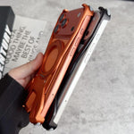 Custodia per telefono magnetica con supporto senza cornice in metallo a 360° e design ispirato alle auto da corsa., For iPhone 17 Pro Max, For iPhone 17 Pro